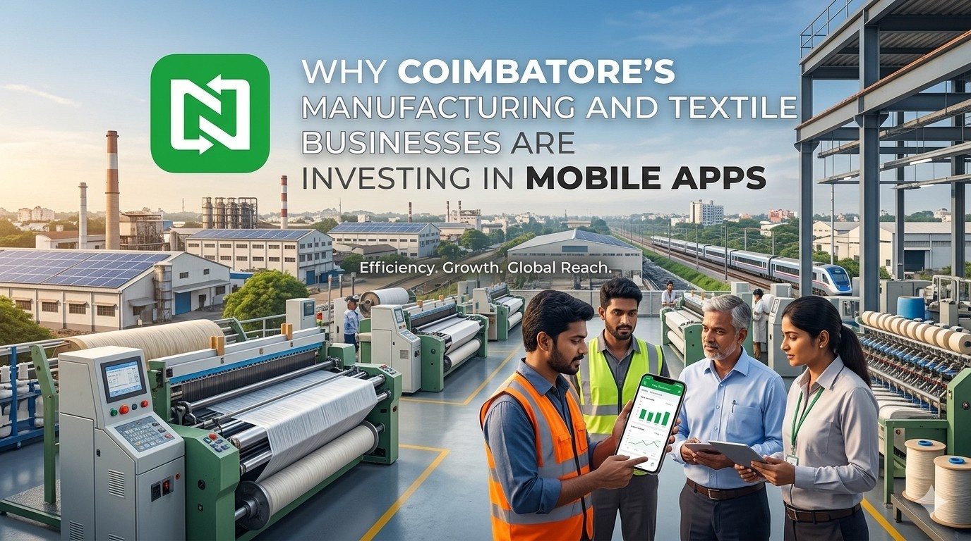 mobile apps for manufacturing in Coimbatore