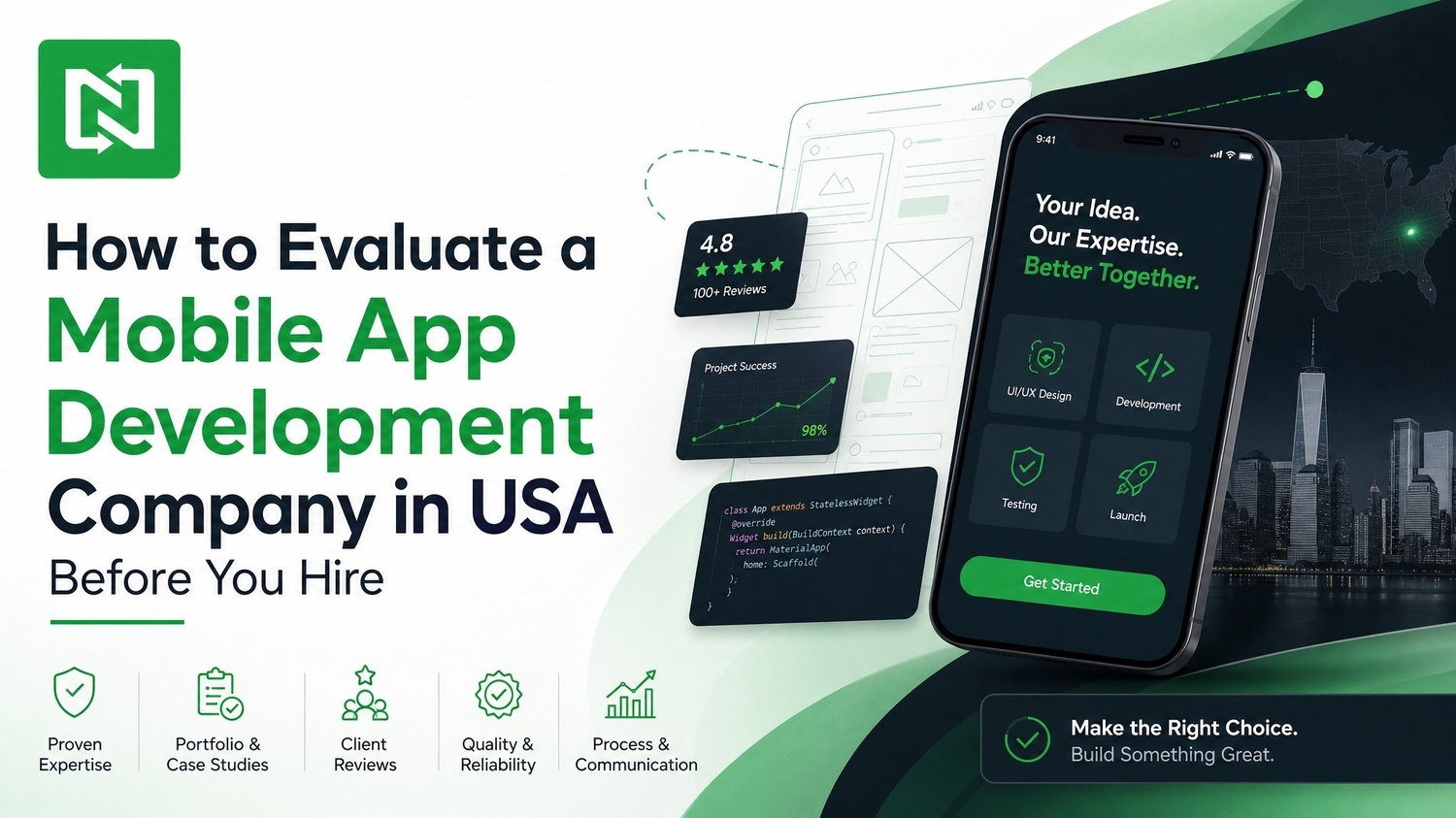 How to Evaluate a Mobile App Development Company in USA