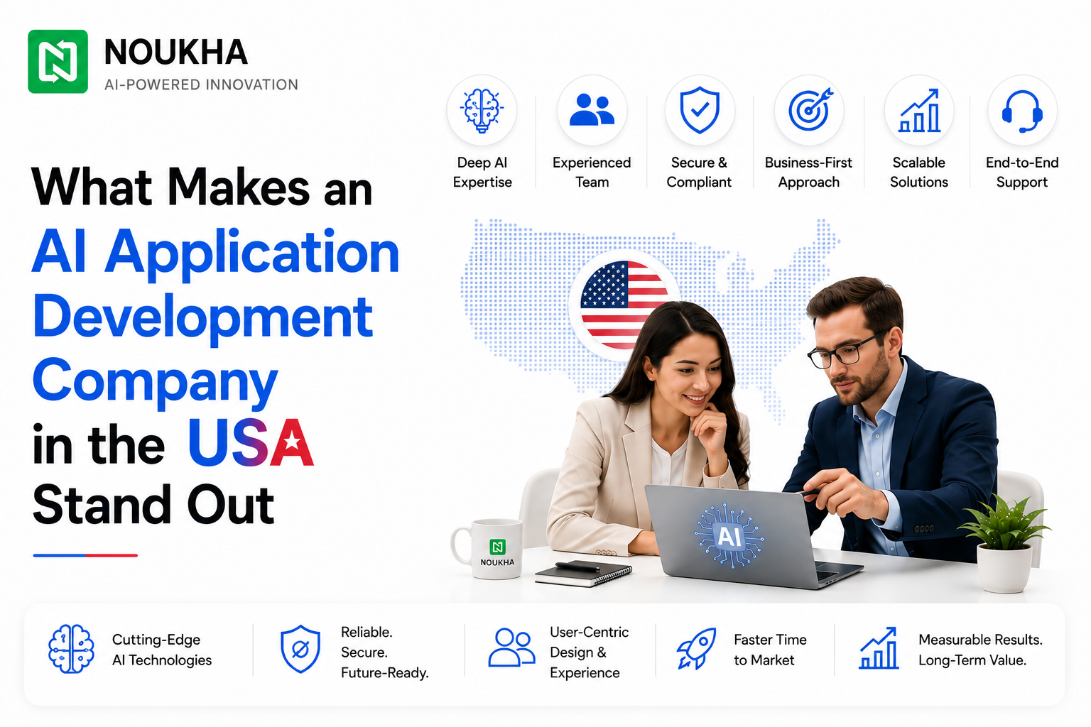 AI application development company in the USA building scalable AI-powered applications