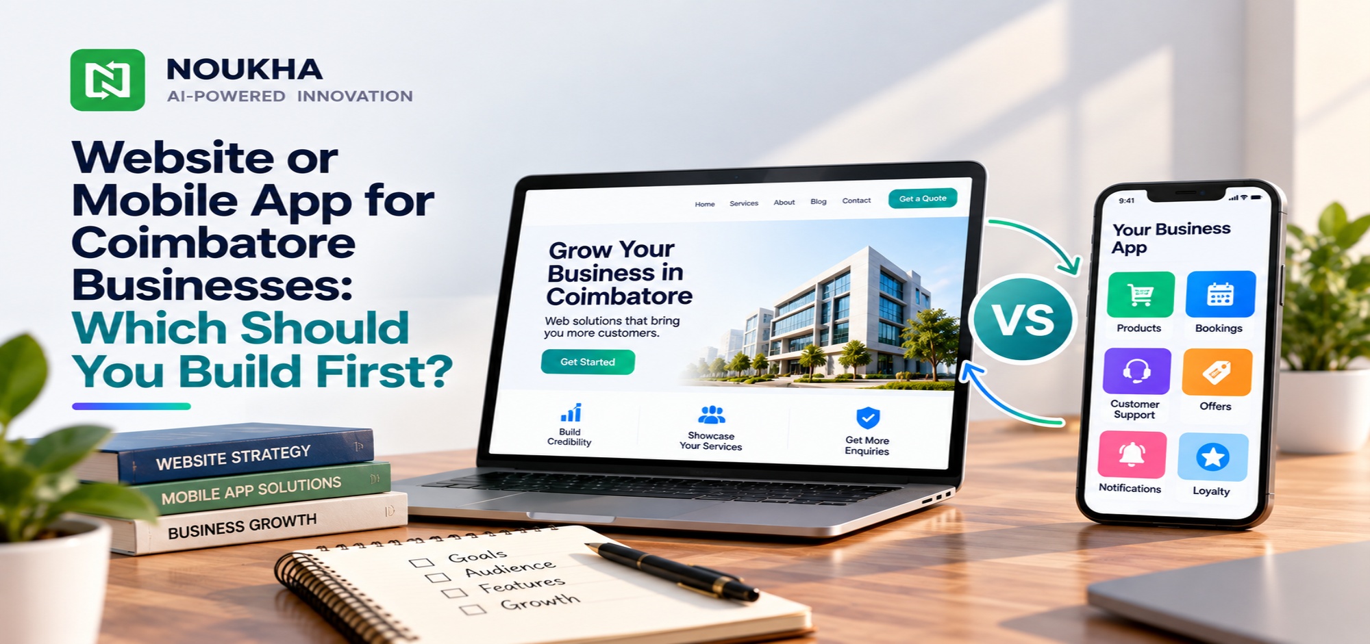 Website or mobile app for Coimbatore businesses